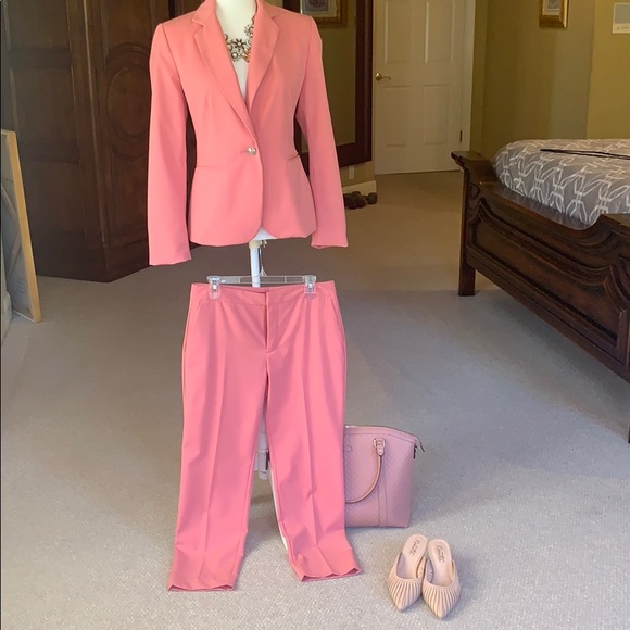 zara pant suit